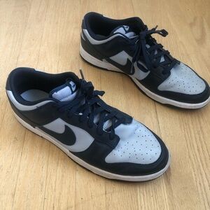 Nike dunks Georgetown Dunks size 13 men’s low top sneakers grey black streetwear